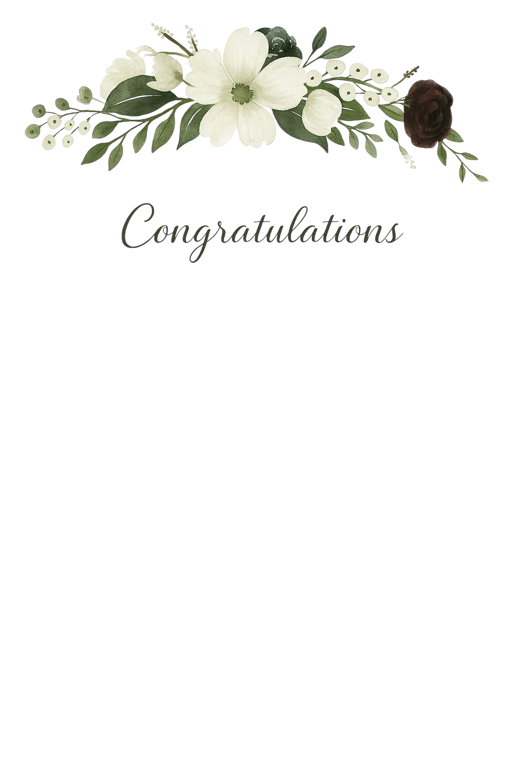 Congratulations